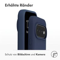 Accezz Liquid Silikoncase mit MagSafe Google Pixel 11 / 11 Pro / 10 / 10 Pro - Dunkelblau