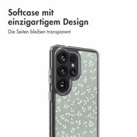 imoshion Design Hülle Samsung Galaxy S26 Ultra - Smoke Green Flowers