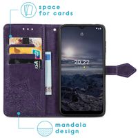 imoshion Mandala Klapphülle für das Nokia G11 / G21 - Violett