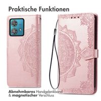 imoshion Mandala Klapphülle Motorola Edge 40 Neo - Rosé gold