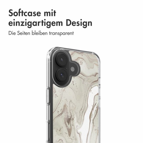 imoshion Design Hülle Apple iPhone 17 - Sandy Marble