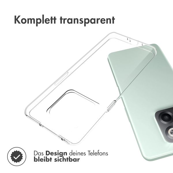 Accezz TPU Clear Cover für das OnePlus 10T - Transparent