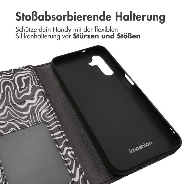 imoshion Design Klapphülle Samsung Galaxy A14 (5G/4G) - Black And White