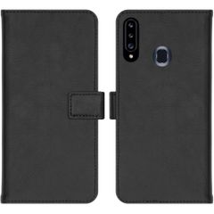 imoshion Luxuriöse Klapphülle Samsung Galaxy A20s - Schwarz