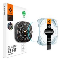 Spigen EZ FIT Glas.tR Displayschutzfolie mit Applikator für Samsung Galaxy Watch Ultra 2 - 47 mm - Transparent