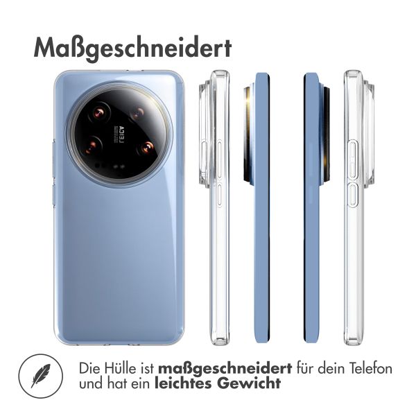 Accezz Clear TPU Backcover Xiaomi 14 Ultra - Transparent