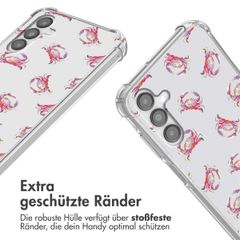 imoshion Design Hülle mit Band Samsung Galaxy A14 (5G/4G) - Crab Watercolor