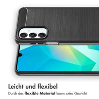 imoshion Brushed Back Cover für das Samsung Galaxy A16 5G - Schwarz