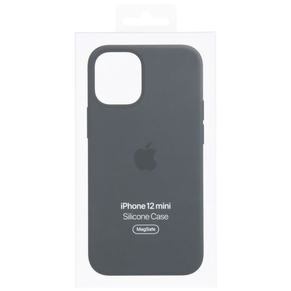 Apple Silikon-Case MagSafe Apple iPhone 12 Mini - Black