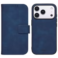 imoshion Entfernbare 2-1 Luxus Klapphülle Apple iPhone 17 Pro - Blau