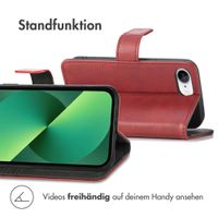 imoshion Luxuriöse Klapphülle Apple iPhone 17e / 16e - Rot