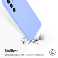 Accezz Liquid Silikoncase für das Samsung Galaxy S23 FE - Violett