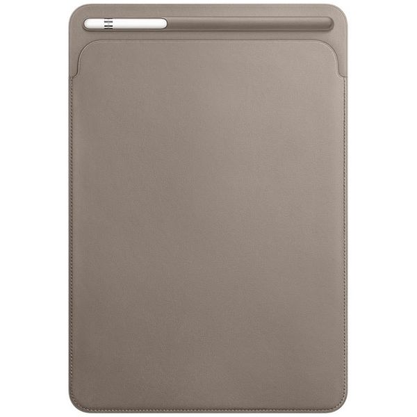 Apple Leather Sleeve Apple iPad 9 (2021) 10.2 Zoll / iPad 8 (2020) 10.2 Zoll / iPad 7 (2019) 10.2 Zoll / Air 3 (2019) / Pro 10.5 (2017) - Taupe