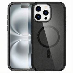 imoshion Sparkle Back Cover mit MagSafe Apple iPhone 16 Pro Max - Glitter Schwarz