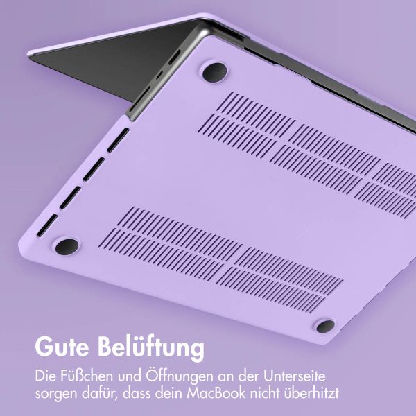 imoshion Hard Cover für das MacBook Pro 14 Zoll (2021 / 2023 M3 chip / 2024 M4 chip) - A2442 / A2779 / A2918 / A3112 / A3185 / A3401 - Lavender Lilac