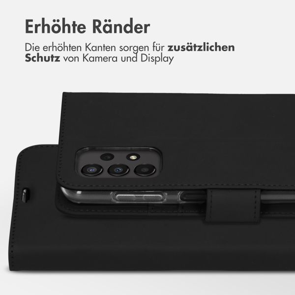 Accezz Wallet TPU Klapphülle Samsung Galaxy A13 (4G) - Schwarz