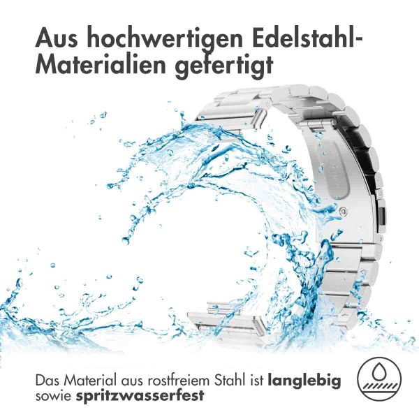 imoshion Edelstahlarmband für das Huawei Watch Fit 2 - Silber