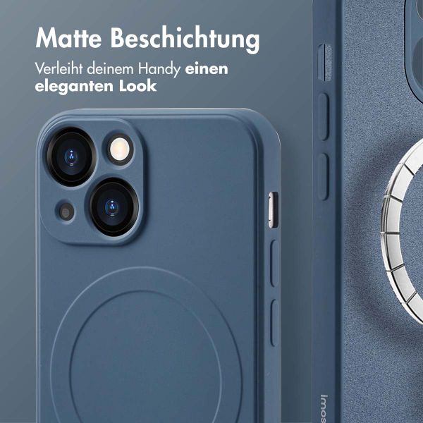 imoshion Color Back Cover mit MagSafe für das iPhone 13 Mini - Dunkelblau