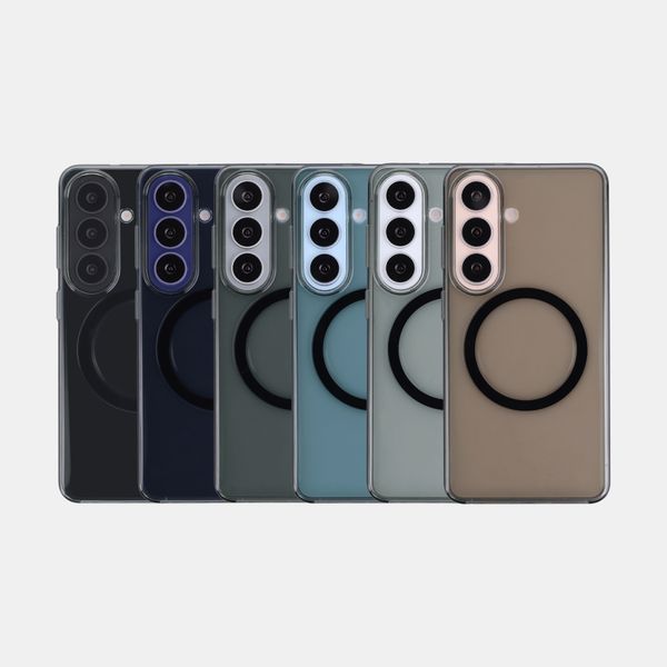Accezz Lite Backcover mit MagSafe Samsung Galaxy S26 - Smokey Clear