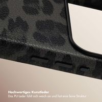 Selencia Sabi Backcover Leopardenmuster mit MagSafe Apple iPhone 17 Pro - Midnight Black