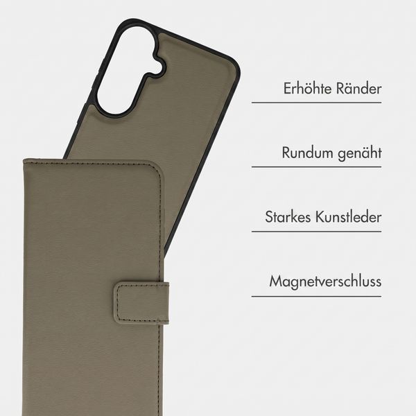 imoshion Herausnehmbare 2-in-1 Luxus-Bookcase Samsung Galaxy S26 FE - Grün