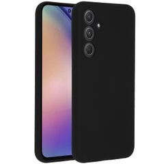 Accezz Liquid Silikoncase für das Samsung Galaxy A55 - Schwarz