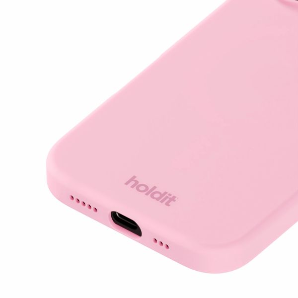 Holdit Silicone Case für das Apple iPhone 16 Plus - Pink