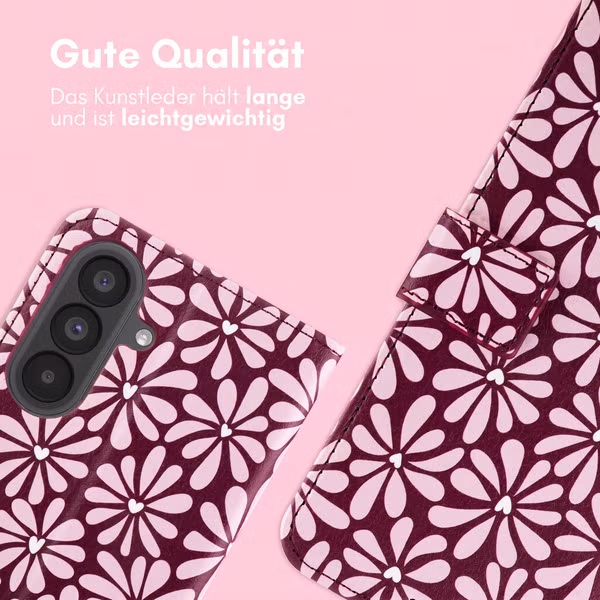 imoshion Design Klapphülle Samsung Galaxy A37 (5G) - Bloom Love Blush