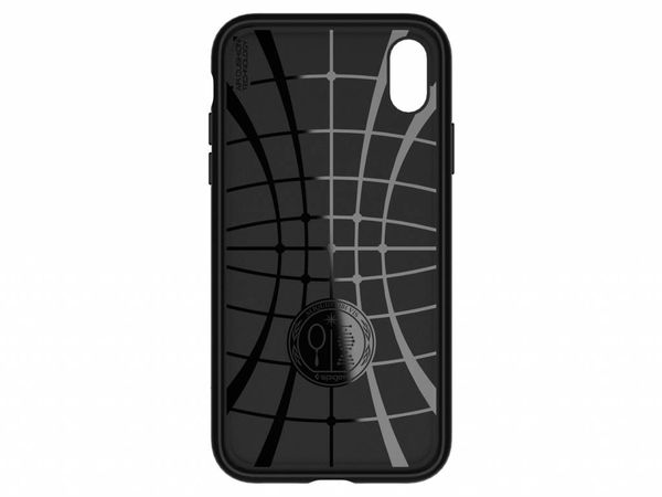 Spigen Liquid Air™ Backcover Apple iPhone Xr - Schwarz