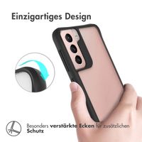 imoshion Rugged Hybrid Case Samsung Galaxy S21 - Schwarz