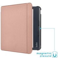 imoshion Slim Hard Case Klapphülle Kobo Libra Colour - Rosé gold