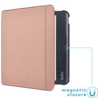 imoshion Slim Hard Case Sleepcover mit Stand für das Kobo Libra Colour - Rose Gold