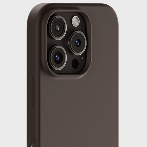 Holdit Silicone Case für das Apple iPhone 16 Pro - Chocolate