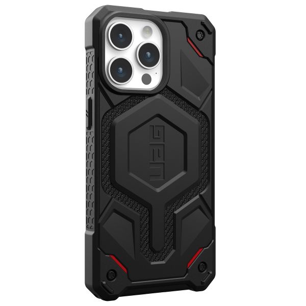 UAG Monarch Pro Backcover für das iPhone 15 Pro Max - Kevlar Black