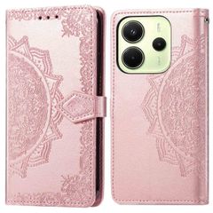 imoshion Mandala Klapphülle Xiaomi Redmi Note 14 (4G) - Rosé gold
