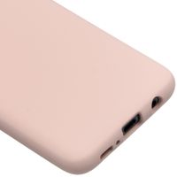 Accezz Liquid Silikoncase Samsung Galaxy S10e - Rosa