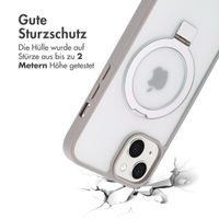 Accezz Ring Stand Backcover mit MagSafe Apple iPhone 13 - Grau
