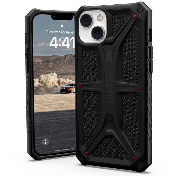 UAG Monarch Backcover für das iPhone 14 Plus - Kevlar Black