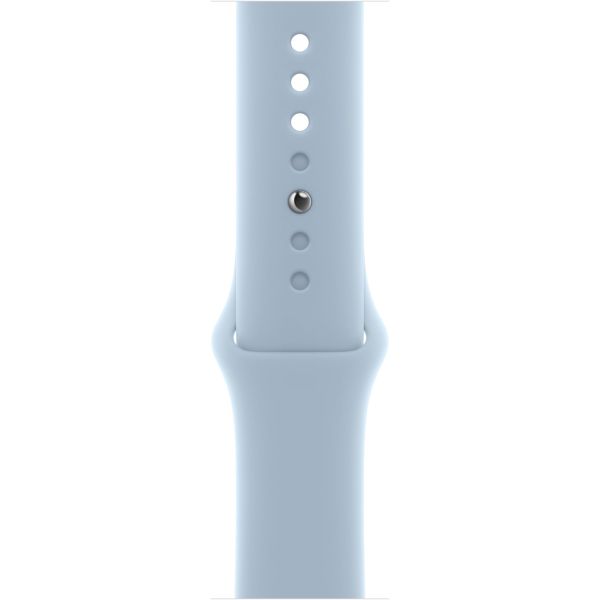 Apple Sport Band für Apple Watch Series 1 bis 9 / SE (38/40/41 mm) | Series 10 (42 mm) - Größe S/M - Hellblau