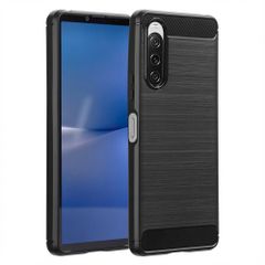 imoshion Brushed Back Cover Sony Xperia 10 V - Schwarz