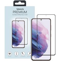 Selencia Premium Screen Protector aus gehärtetem Glas Samsung Galaxy S21 Plus