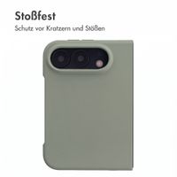 Accezz Liquid Silikoncase mit MagSafe Apple iPhone Duo - Cooper Green