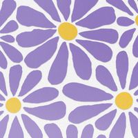 imoshion  Design Hülle für das Samsung Galaxy S24 FE - Tropical Violet Flowers Connect