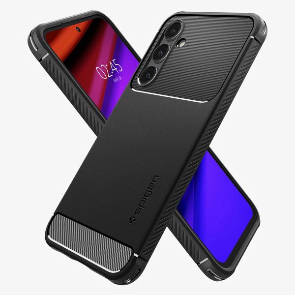 Spigen Rugged Armor Case Samsung Galaxy S23 FE - Schwarz