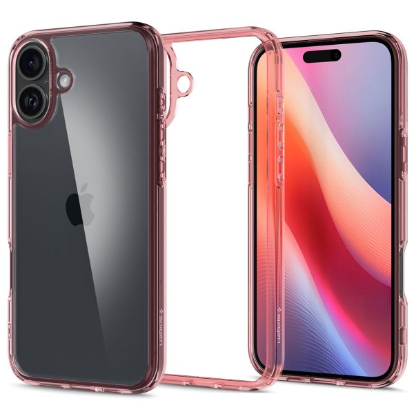 Spigen Ultra Hybrid™ Case für das Apple iPhone 16 - Rose Crystal
