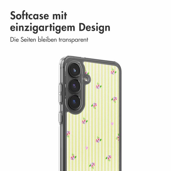 imoshion Design Hülle Samsung Galaxy S25 FE - Garden Stripes