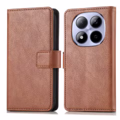 imoshion Luxuriöse Klapphülle Xiaomi Redmi Note 15 Pro Plus (5G) - Braun