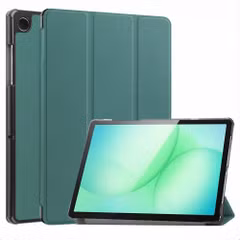 imoshion Trifold Klapphülle Samsung Galaxy Tab A11 Plus - Dunkelgrün