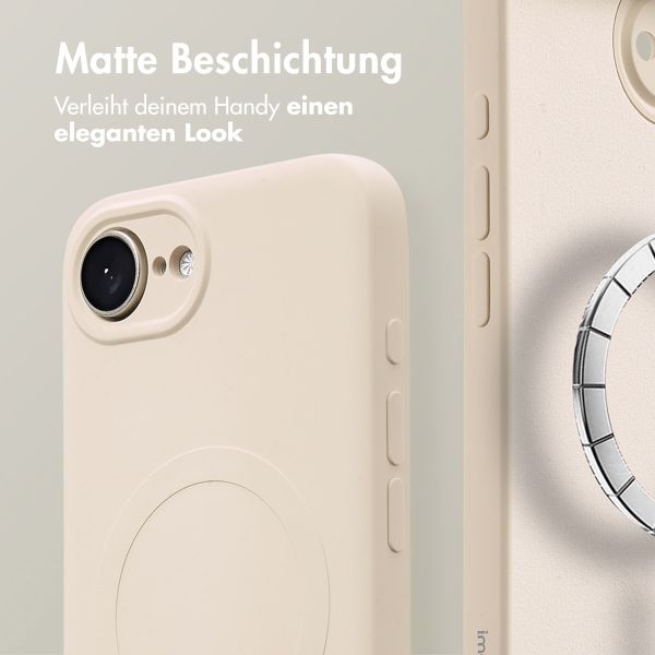 imoshion Color Back Cover mit MagSafe iPhone 16e - Beige