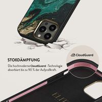 Burga Elite Gold Backcover für das iPhone 14 Pro - Emerald Pool